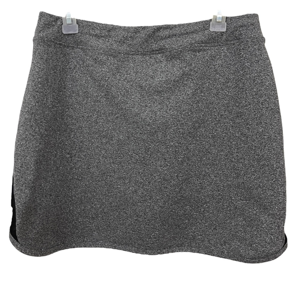 ZELOS| Women's, Athletic Tennis Skort | Heather Gray | Size M |